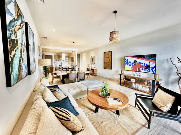 Departamento en Venta o Renta en Vela Towers en Cancún Sala