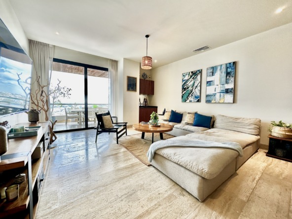 Departamento en Venta o Renta en Vela Towers en Cancún Vista del la Sala
