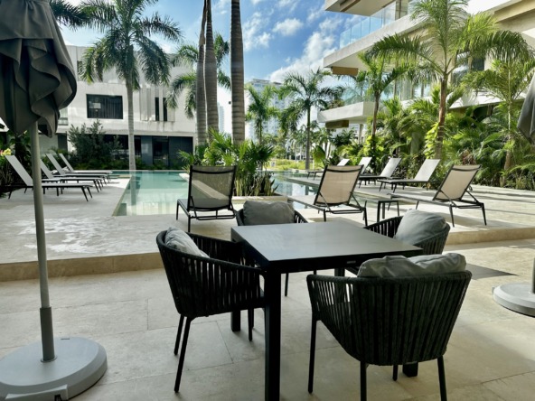 Departamento en Venta en Zona Hotelera Puerto Cancún Área Común