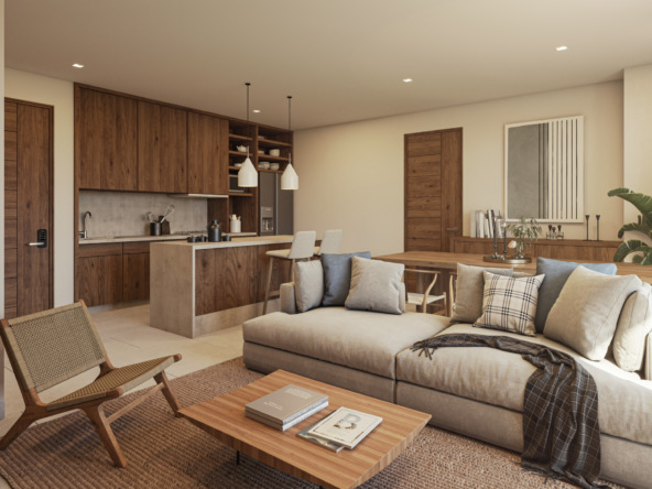 GREENWOOD - SALA COMEDOR COCINA