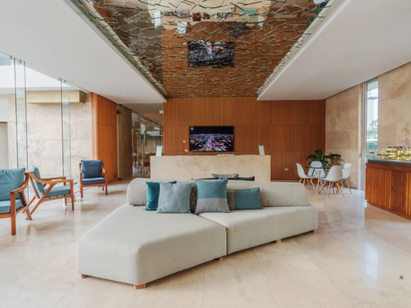 PUERTO CANCUN DEPARTAMENTO EN VENTA LOBBY